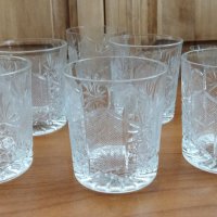 Кристални чаши за уиски, снимка 2 - Антикварни и старинни предмети - 34978890