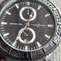 Мъжки луксозен часовник  Ulysse Nardin Marine "Black Edition", снимка 3 - Мъжки - 41483697