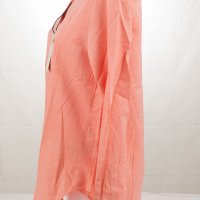 Дамска риза от памук в оранжев меланж Sir Raymond Tailor - L, снимка 4 - Ризи - 42822043