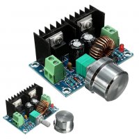 PWM Понижаващ захранващ модул от DC4-40v до DC1.25-36v 8A 200w, снимка 8 - Друга електроника - 37222671