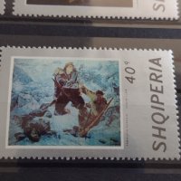 Пощенски марки чиста серия без печат Изкуство поща Албания за КОЛЕКЦИЯ 38170, снимка 3 - Филателия - 40773341