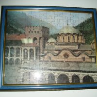 Сглобен пъзел 'Рилски манастир', снимка 1 - Декорация за дома - 4857844
