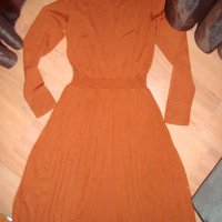 CALVIN KLEIN SUPERFINE FLARE DRESS-нова рокля вълна, снимка 7 - Рокли - 35431541