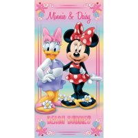 Детски кърпи за плаж или за къпане модел "Minnie Mouse", снимка 1 - Други - 36583047