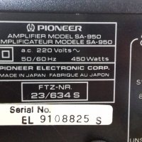 pioneer sa 950, снимка 2 - Ресийвъри, усилватели, смесителни пултове - 42838950