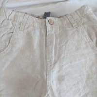 Детски панталон от  лен Zara kids, снимка 3 - Детски панталони и дънки - 44807338