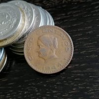 Монета - Мексико - 5 центавос | 1944г., снимка 1 - Нумизматика и бонистика - 29360788