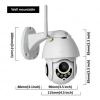 Безжична IP камера 3 MP за външно наблюдение WI-FI Full HD IP66, снимка 8 - IP камери - 31109235