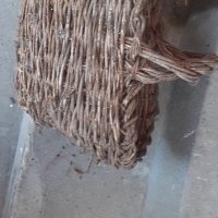  Стара плетена кошница-10лв, снимка 2 - Други - 42864096