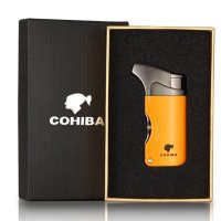 Запалка Cohiba кохиба с пънчер за пури, снимка 7 - Запалки - 42062179