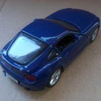Bburago BMW Z4 M Coupe 1:32 metallic blue, снимка 5 - Колекции - 36957651