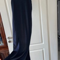 Дълга спортно елегантна черна еластична рокля с качулка , снимка 4 - Рокли - 40718866