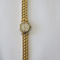 Дамски ретро часовник Certina Tangaro Quartz, позлатен, снимка 1 - Дамски - 44635734