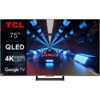 TCL QLED 75C745, 75" (189 см), Smart Google TV, 4K Ultra HD, 100 Hz, Клас G, снимка 8 - Телевизори - 40773301