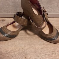 Дамски обувки естествена кожа, снимка 3 - Дамски обувки на ток - 31399269