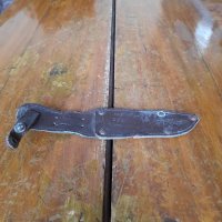 Стара кожена кания за нож #13, снимка 1 - Други ценни предмети - 44415731