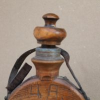 Дървена бъклица Ст. Караджа , снимка 6 - Антикварни и старинни предмети - 37856076