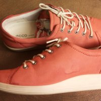 ECCO Real Leather Shoes Размер EUR 38 дамски детски обувки естествена кожа 141-13-S, снимка 7 - Дамски ежедневни обувки - 42288713
