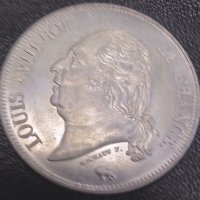 5 франка Франция 1816, снимка 4 - Нумизматика и бонистика - 38745408