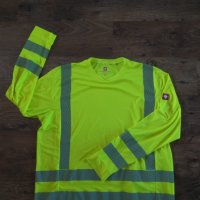 engelbert strauss warnschutz funktions longsleeve - мъжка работна блуза КАТО НОВА 3ХЛ, снимка 5 - Блузи - 40061335