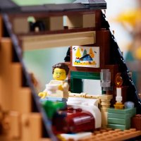 НОВО LEGO Ideas - Хижа /A-Frame Cabin/ 21338, снимка 3 - Конструктори - 44257257