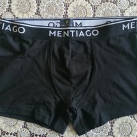 Mentiago водещата германска марка на луксозни  мъжки боксерки с Размери: S M L XL XXL , снимка 3 - Бельо - 37911812