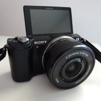 Нов Sony a5000 + 16-50mm, снимка 1 - Фотоапарати - 44146823