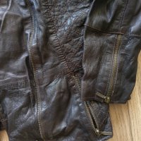 Дамско кожено яко Next Leather , снимка 5 - Якета - 37416973