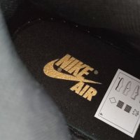 Нови Обувки Nike Air Jordan 1 Metalic  High оригинални перфектни Кецове Маратонки Обувки размер 43 , снимка 8 - Други - 37636499