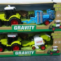 Трактори със звук и светлина, в кутия - 66171, снимка 4 - Коли, камиони, мотори, писти - 38768093