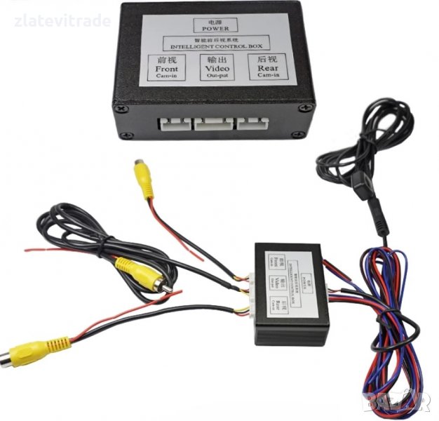 ИНТЕЛИГЕНТНА КОНТРОЛНА КУТИЯ ЗА ПАРКИРАНЕ 2 КАНАЛА ЗА АВТОМОБИЛНА КАМЕРА, снимка 1