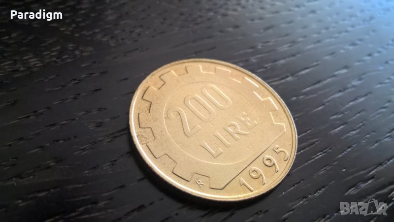 Монета - Италия - 200 лири | 1995г., снимка 1