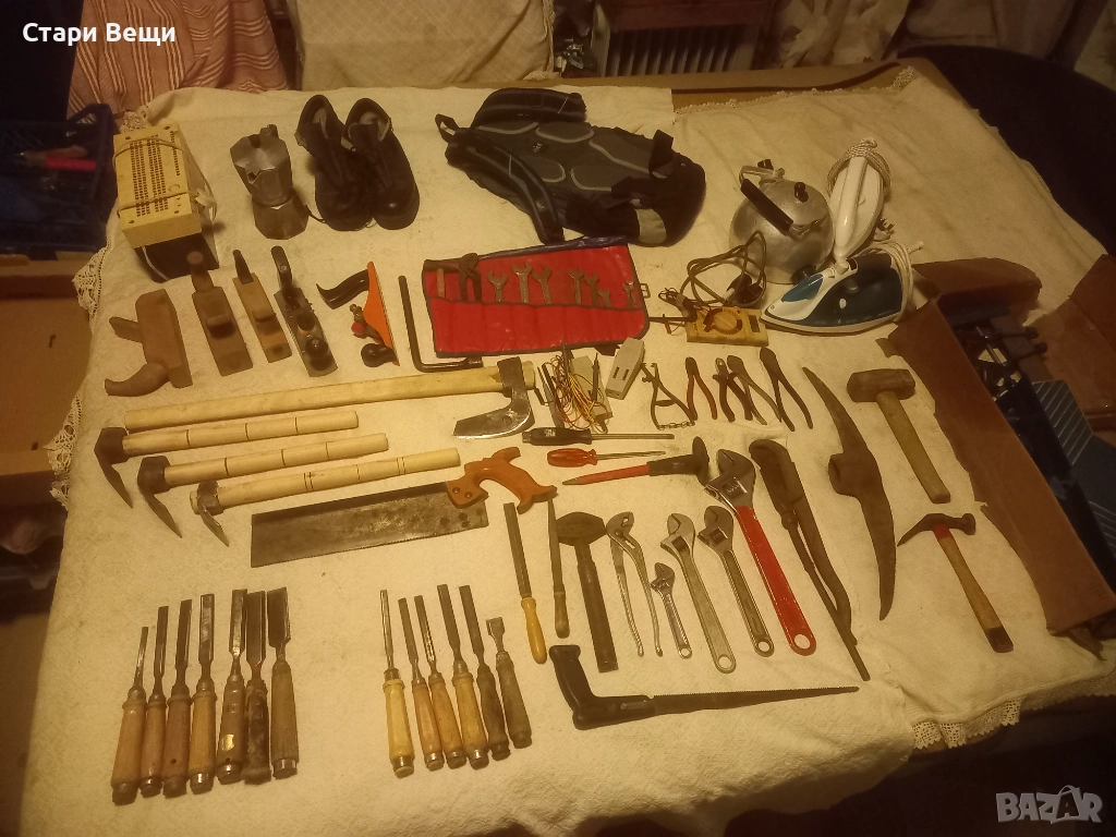 Стари качествени ръчни инструменти , снимка 1