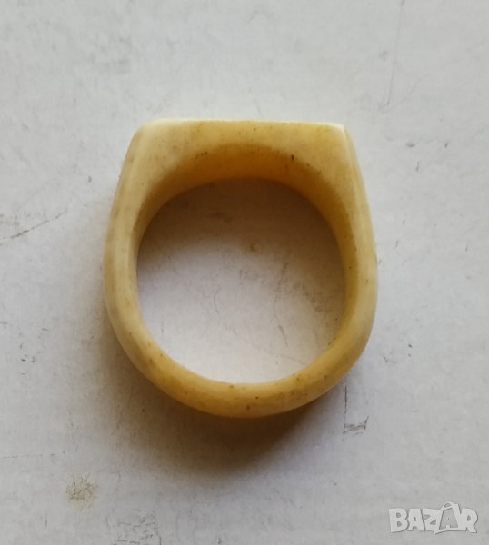 Пръстен - слонова кост, снимка 1