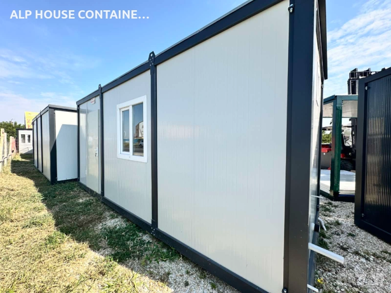 Жилищен контейнер 600х240 | Санитарен възел, Контейнер за живеене, Офис, Склад, Магазин, снимка 1