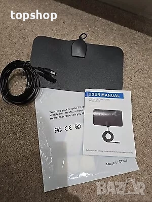 Нова ТВ Цифрова HD HDTV антена Вътрешна антена AN1001-004R  TV Digital HD HDTV Antenna Indoor Aerial, снимка 1