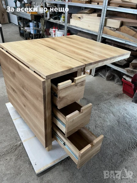 Ръчно Изработена Сгъваема Маса, снимка 1