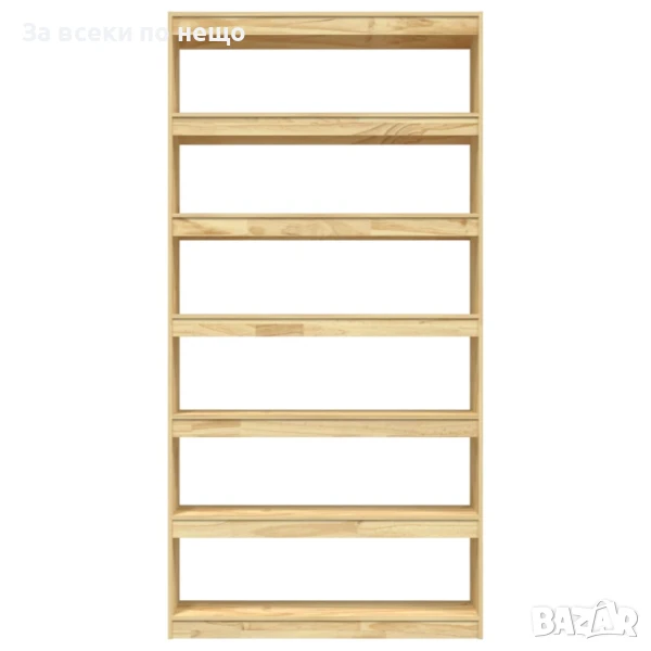 Библиотека/Разделител За Стая, 100x30x200 См, Бор Масив Код P777, снимка 1