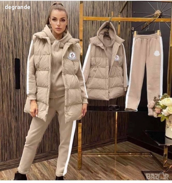 Спортен сет от 3 части Moncler , снимка 1