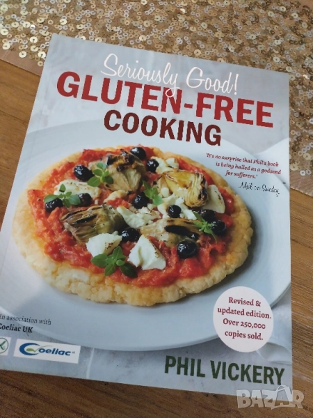 Готварска книга за безглутенови рецепти на английски език , снимка 1