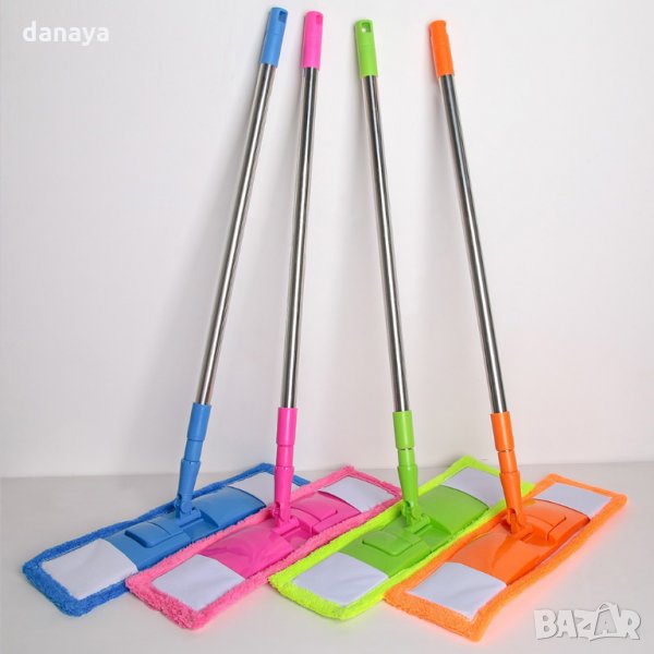 2304 Микрофибърна подочистачка с телескопична дръжка моп, снимка 1