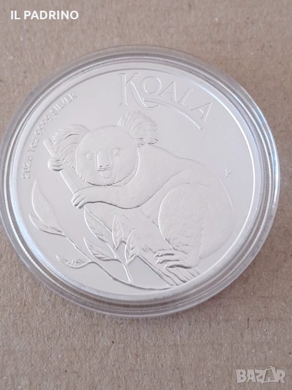 Сребро инвестиционно Коала 2025 1 унция OZ, снимка 1