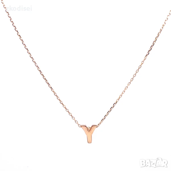 Златно колие 1,24гр. 40,0см. 14кр. проба:585 модел:33315-1, снимка 1