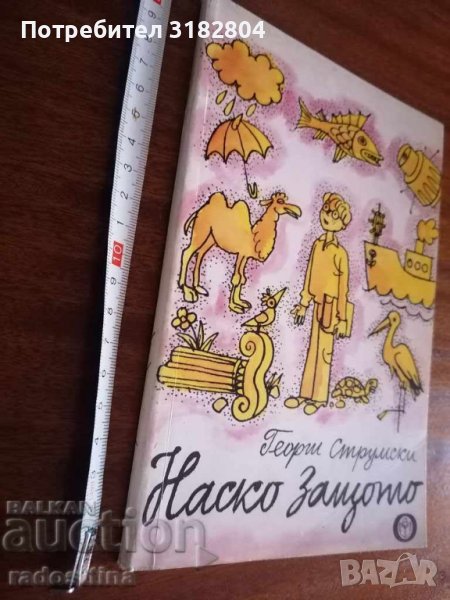 Детска книжка Наско Защото Георги Струмски, снимка 1