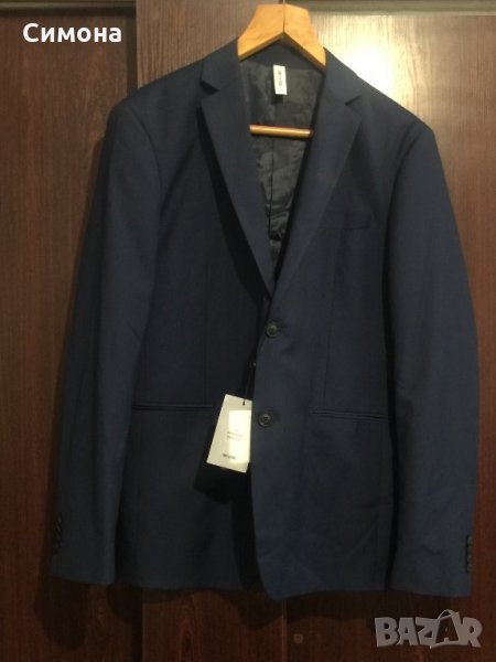 Мъжко тъмносиньо сако “Only & Sons”, снимка 1