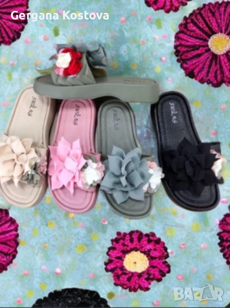 🌞 Дамски плажни чехли – свежест и стил за всяко лятно приключение!, снимка 1