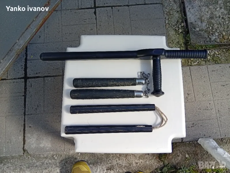 полицаиска палка и нунджаго, снимка 1