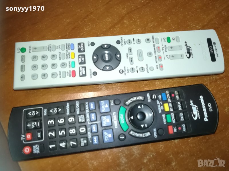 sony & panasonic hdd/dvd recorder remote-switzerland, снимка 1