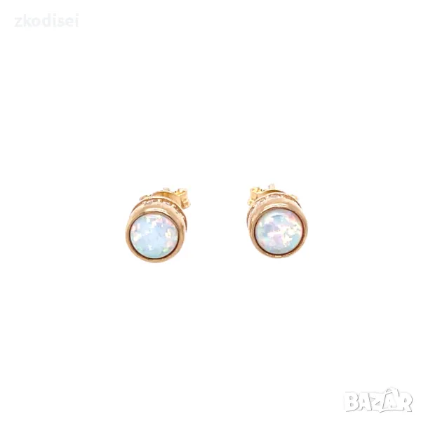 Златни обеци 1,74гр. 14кр. проба:585 модел:29414-4, снимка 1