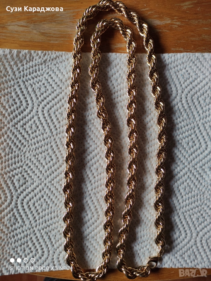 Позлатен ланец, снимка 1